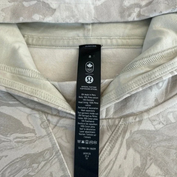 NWOT Lululemon All Yours Cropped Hoodie - Picture 3 of 9